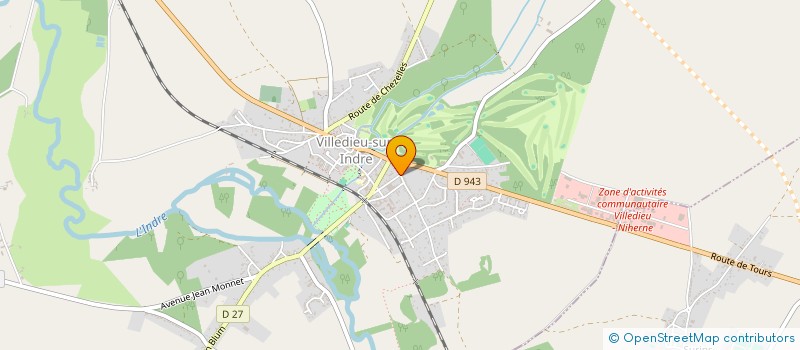 localisation de l'entreprise STOCKOBRIQUE à VILLEDIEU-SUR-INDRE