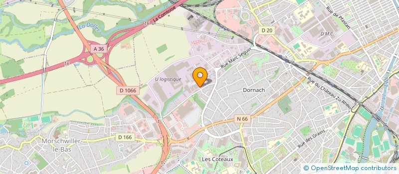 localisation de l'entreprise STOCKS LITERIE à MULHOUSE