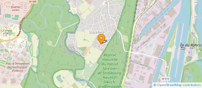 localisation de l'entreprise STOCKSHIP  STRASBOURG