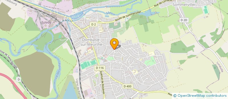 localisation de l'entreprise STOCKY IMMOBILIER  DOMBASLE-SUR-MEURTHE