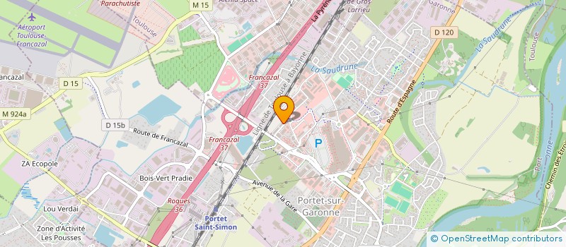 localisation de l'entreprise STODIM à PORTET-SUR-GARONNE