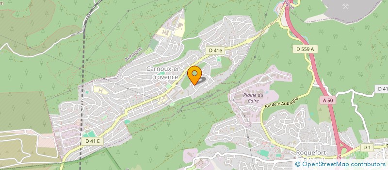 localisation de l'entreprise STODIZ à CARNOUX-EN-PROVENCE