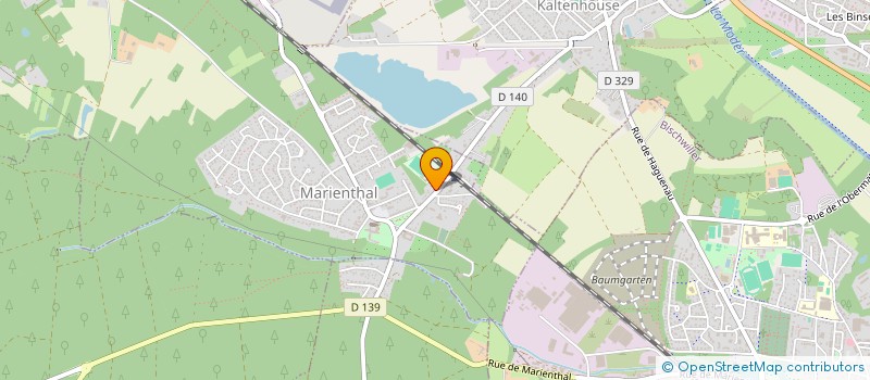 localisation de l'entreprise STOECKEL  HAGUENAU