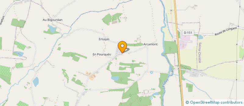 localisation de l'entreprise STOEL AGRO  ROQUELAURE