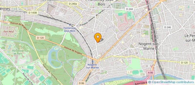 localisation de l'entreprise STOESSEL CASTIGNOLI à NOGENT-SUR-MARNE