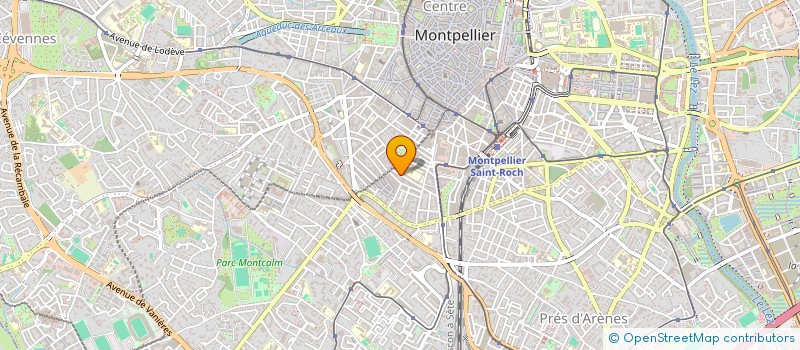 localisation de l'entreprise STOFFEL IMMO à MONTPELLIER