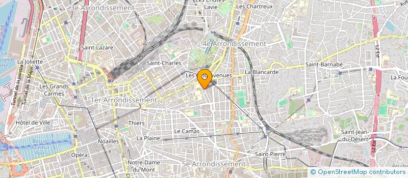 localisation de l'entreprise STOG CONSTRUCTION à MARSEILLE