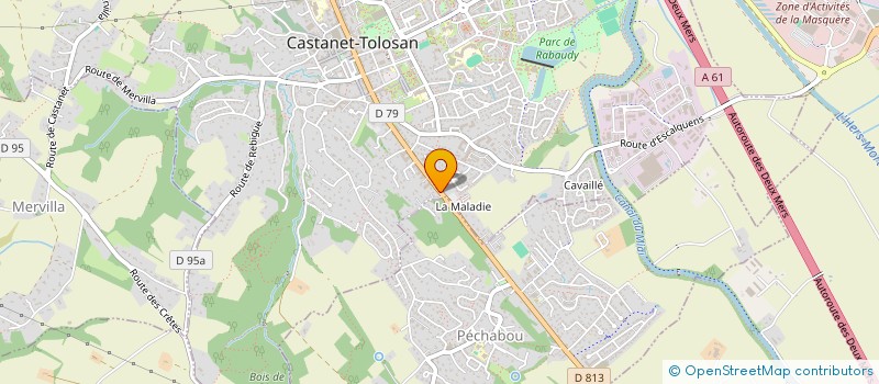 localisation de l'entreprise STOIKI à CASTANET-TOLOSAN