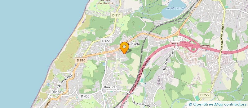 localisation de l'entreprise STOKED CONSEIL à BIDART