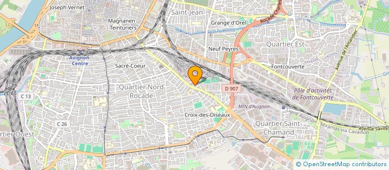 localisation de l'entreprise STOKHALL AVIGNON  AVIGNON