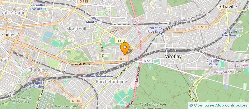 localisation de l'entreprise STOKKA à VERSAILLES