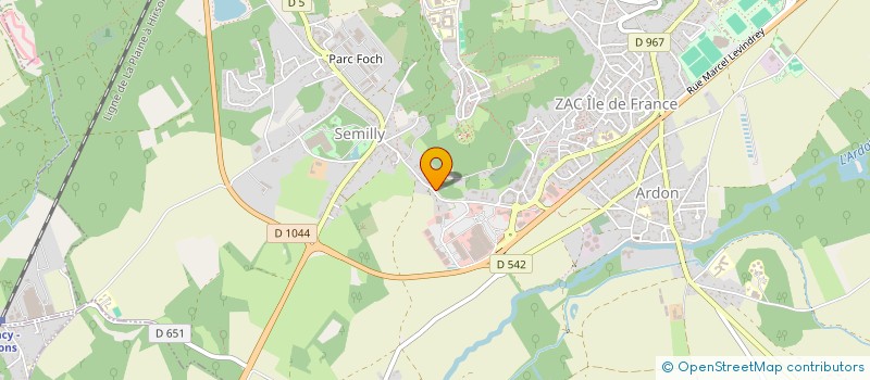 localisation de l'entreprise STOLA à LAON