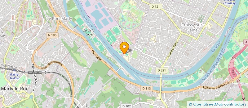 localisation de l'entreprise STOLFACCIE 1  CROISSY-SUR-SEINE