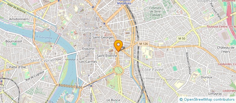 localisation de l'entreprise STOLIA à TOULOUSE
