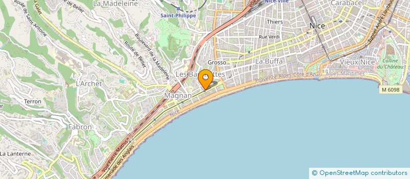 localisation de l'entreprise STOLITSA à NICE