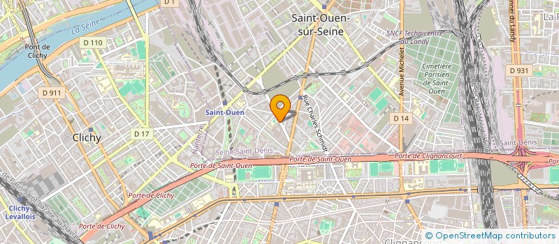 localisation de l'entreprise STOLOC SARL à SAINT-OUEN-SUR-SEINE