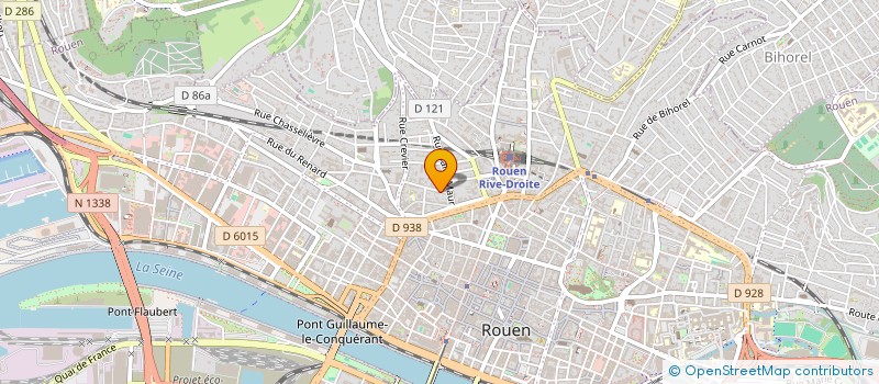 localisation de l'entreprise STOLTAN à ROUEN