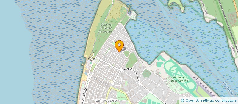 localisation de l'entreprise STOLZ ARCHITECTURE  LE TOUQUET PARIS PLAGE