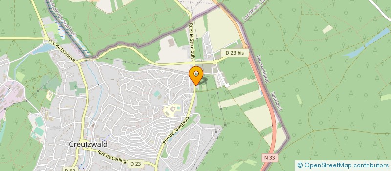 localisation de l'entreprise STOLZ IMMOBILIER  CREUTZWALD