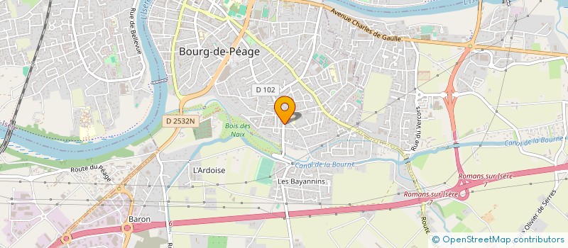 localisation de l'entreprise STOMP AND GO à BOURG-DE-PEAGE