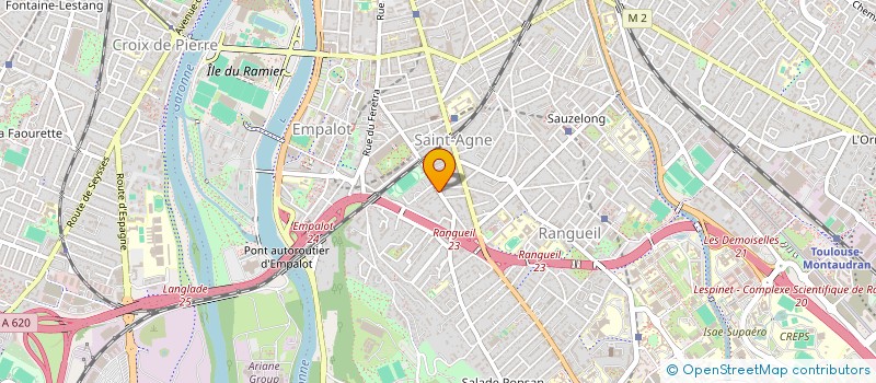 localisation de l'entreprise STOMP BASS MUSIC  TOULOUSE