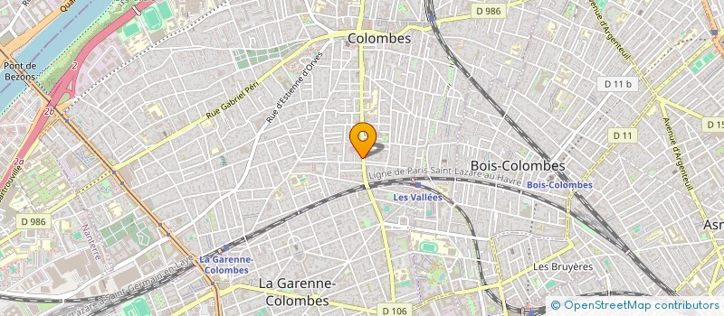 localisation de l'entreprise STON à COLOMBES