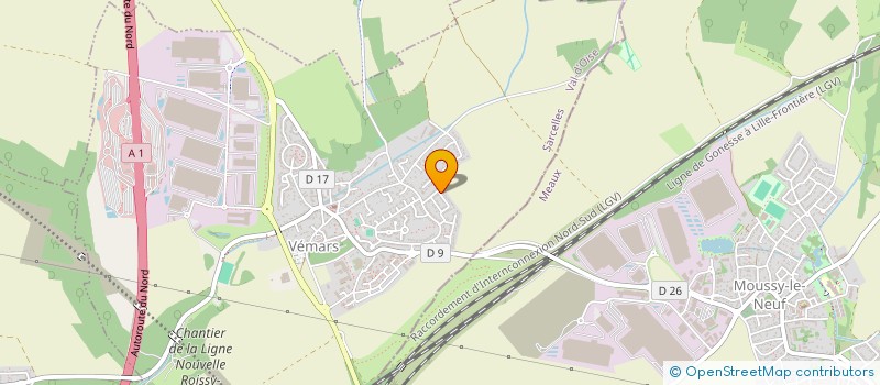 localisation de l'entreprise STONATPRO  VEMARS