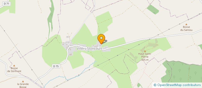 localisation de l'entreprise STONCOURT  VILLERS-STONCOURT