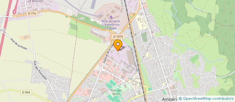 localisation de l'entreprise STONE 3000 EURO CONCEPT à AMBERIEU-EN-BUGEY