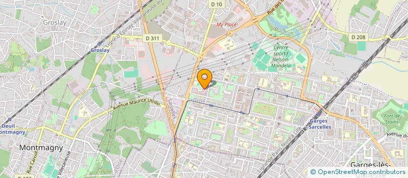localisation de l'entreprise STONE 770  SARCELLES