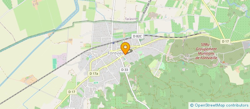 localisation de l'entreprise STONE  FONTVIEILLE