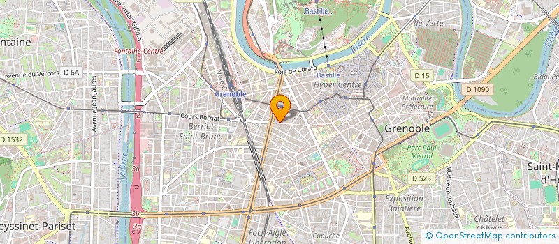 localisation de l'entreprise STONE AGE à GRENOBLE