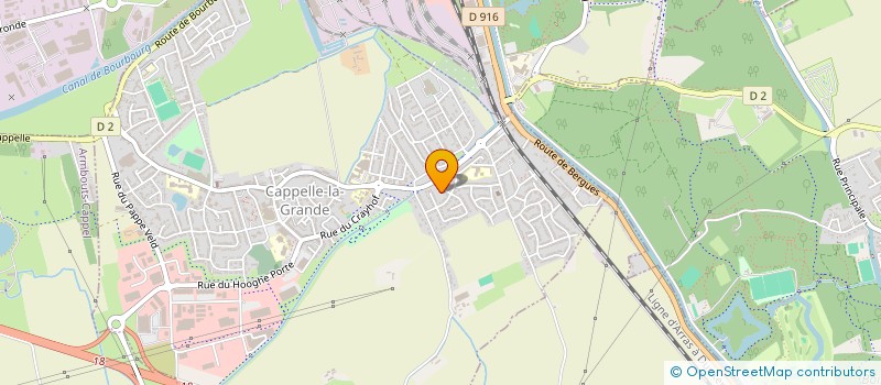 localisation de l'entreprise STONE AMENAGEMENT  CAPPELLE-LA-GRANDE