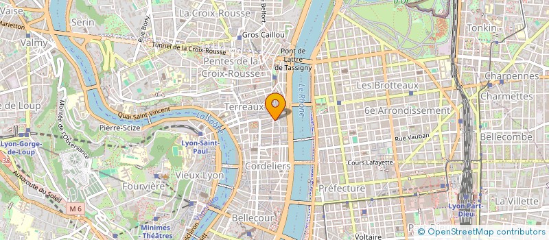 localisation de l'entreprise STONE AND LIVING  LYON