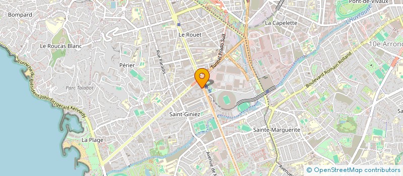 localisation de l'entreprise STONE C&B à MARSEILLE