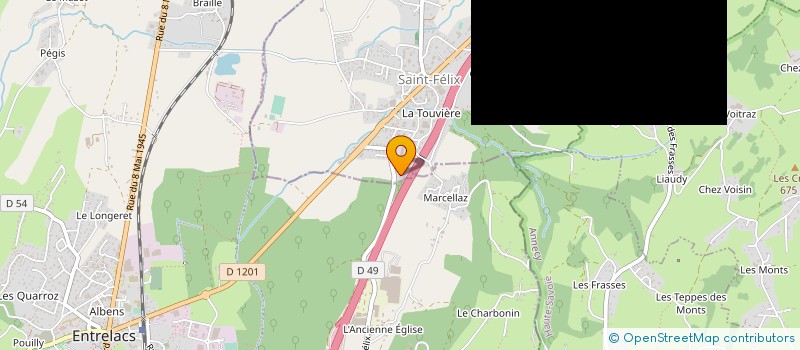 localisation de l'entreprise STONE CONCEPT  SAINT-FELIX