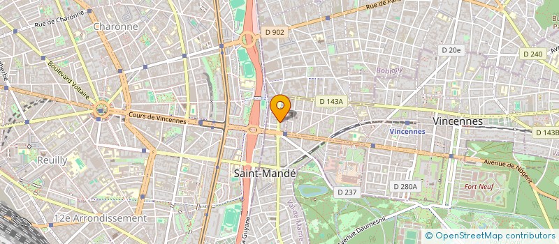localisation de l'entreprise STONE CONSULTING à MONTREUIL