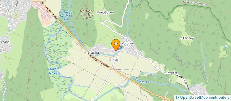 localisation de l'entreprise STONE & HORIZON  FAVERGES-SEYTHENEX