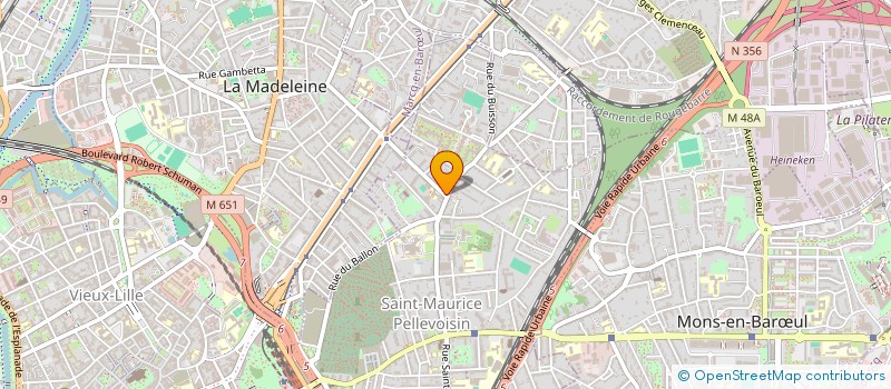 localisation de l'entreprise STONE INVEST 1 à LILLE