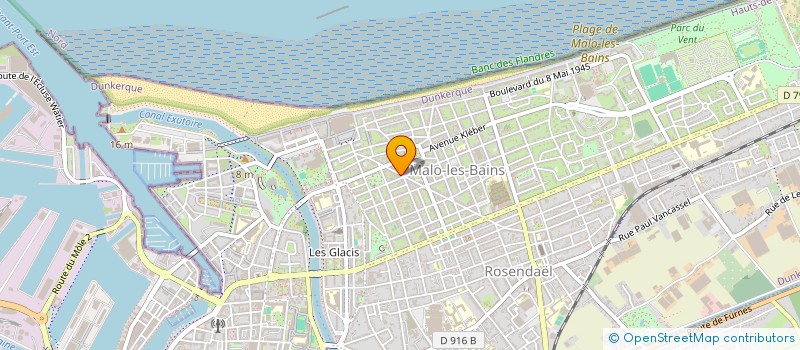 localisation de l'entreprise STONE PILATE à DUNKERQUE