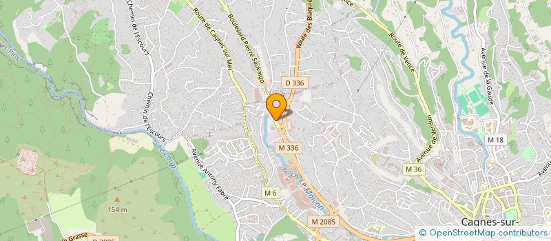 localisation de l'entreprise STONE PROPERTIES à CAGNES-SUR-MER