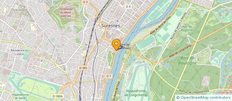 localisation de l'entreprise STONE RENOVATION à SURESNES