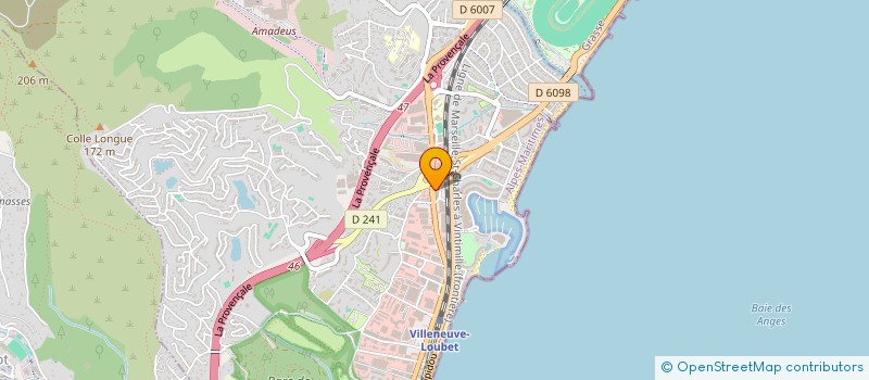 localisation de l'entreprise STONE & STEEL ASSOCIATES  VILLENEUVE-LOUBET