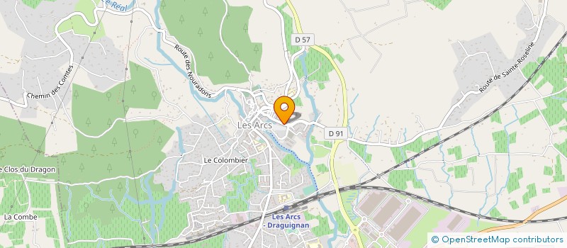 localisation de l'entreprise STONE YIELD à LES ARCS