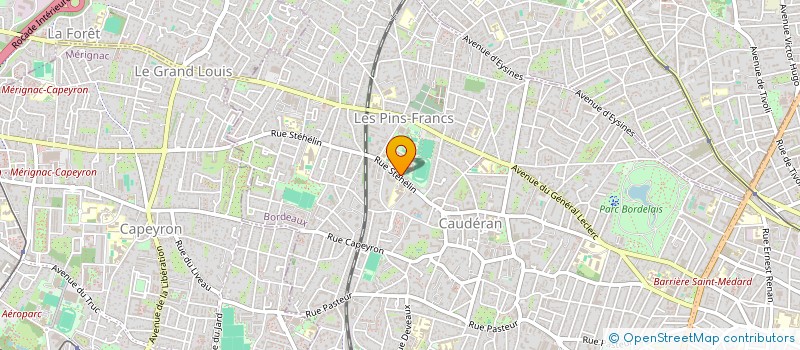 localisation de l'entreprise STONEAGE IMMOBILIER DURABLE  BORDEAUX