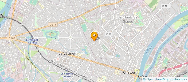 localisation de l'entreprise STONEB  CHATOU