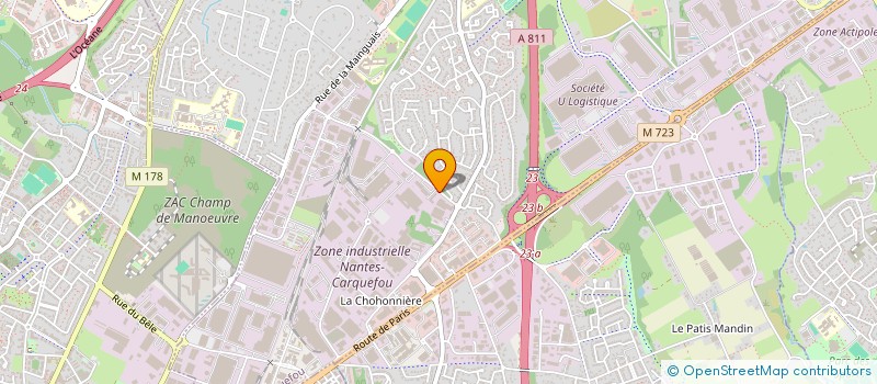 localisation de l'entreprise STONECO  SAUTRON