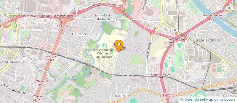 localisation de l'entreprise STONECROSSMUSIC à TOULOUSE