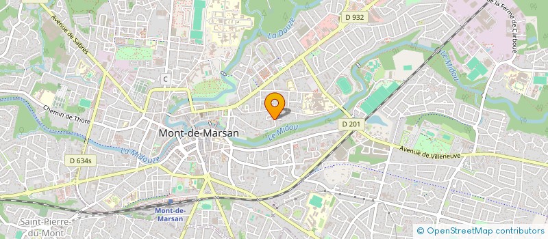 localisation de l'entreprise STONEGUARD EUROPE SAS  MONT-DE-MARSAN