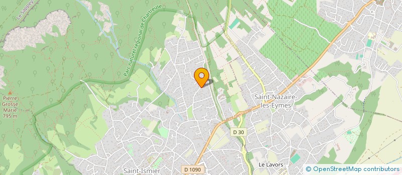 localisation de l'entreprise STONEHAGE à SAINT-ISMIER